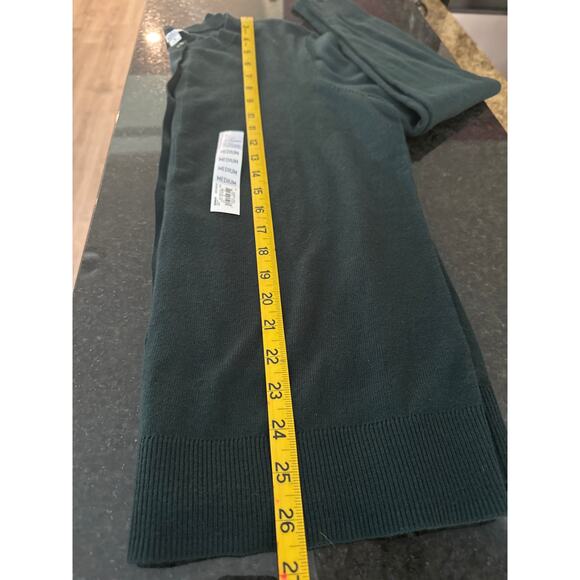 Croft & Barrow The Classic Cardigan Eternity Green Size M - Picture 6 of 9